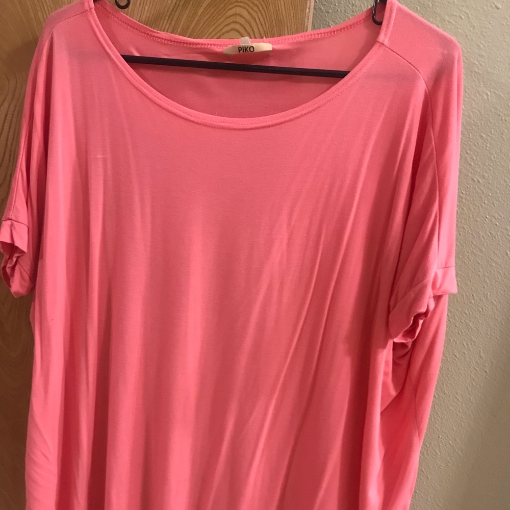 Pink Short Sleeve Piko